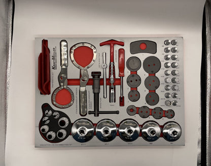 Professional trolley with 261 pcs tools